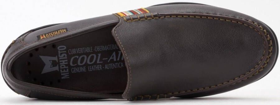 Mephisto Idris heren moccasin bruin