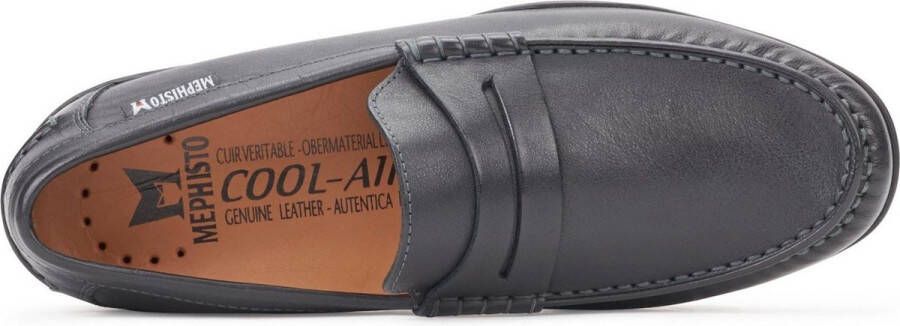 Mephisto Klassieke zwarte leren loafers voor heren Black Heren - Foto 3