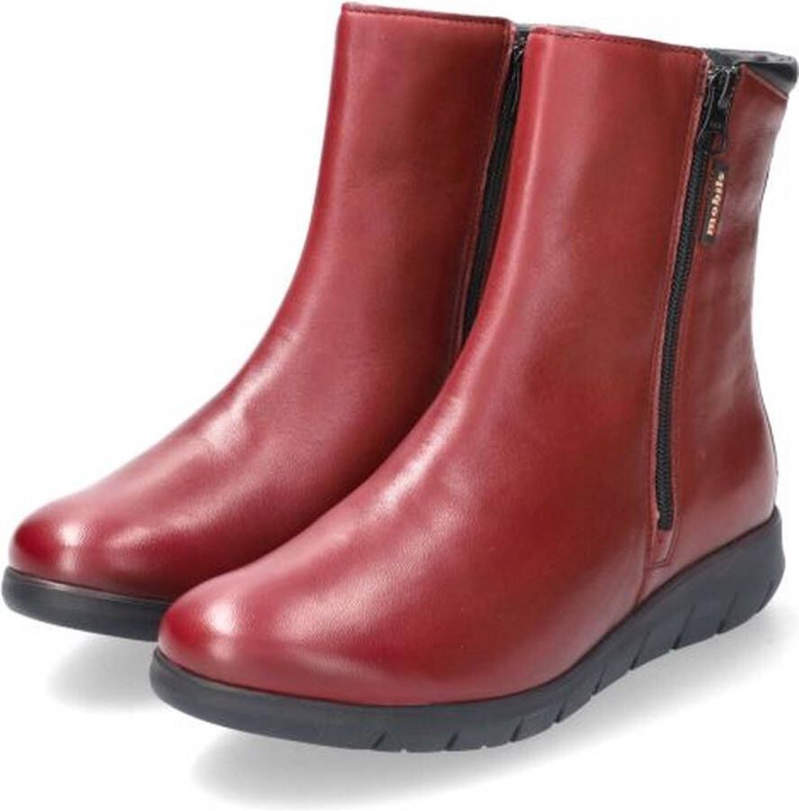 Mephisto Comfortabele leren enkellaars voor dames Red Dames - Foto 3