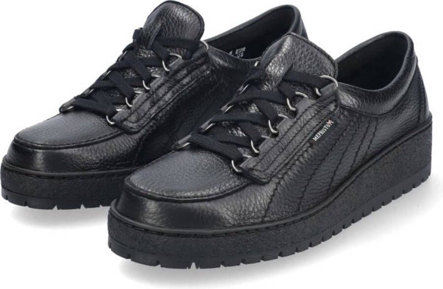 Mephisto Lady dames veterschoen zwart