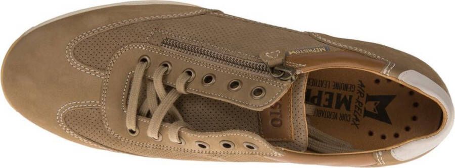 Mephisto LEON NOMAD Volwassenen Heren sneakersHeren veterschoenVrije tijdsschoenen Taupe - Foto 7