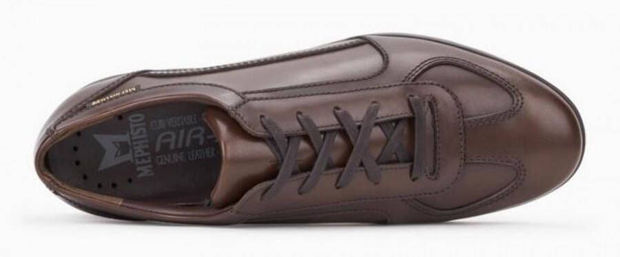 Mephisto LEONZIO lederen herensneaker donkerbruin