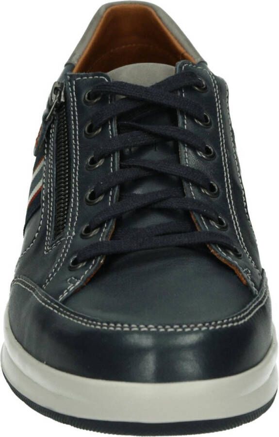 Mephisto Lisandro Sneakers Lichtgewicht Blauw Leer