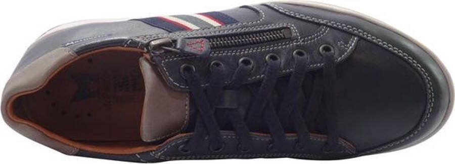 Mephisto Lisandro Sneakers Lichtgewicht Blauw Leer
