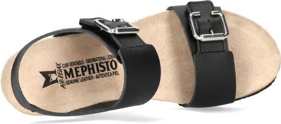 Mephisto Comfortabele Sleehak Sandaal Black Dames - Foto 2