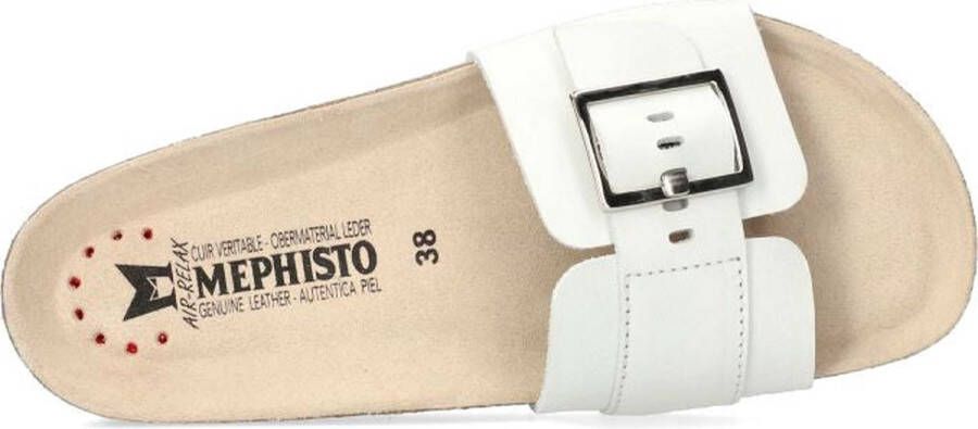 Mephisto Comfortabele dames slippers met Soft-Air technologie White Dames - Foto 3