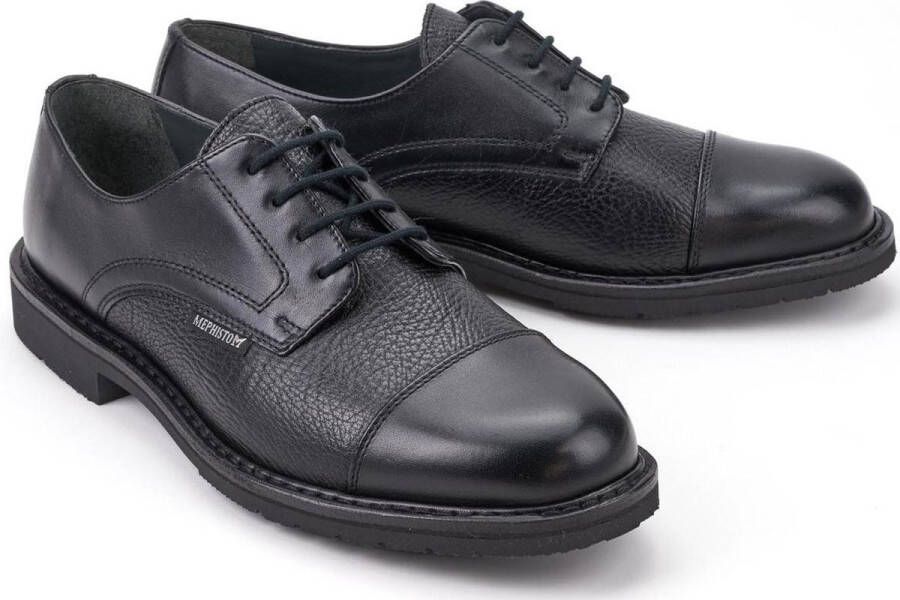 Mephisto Melchior heren veterschoen zwart