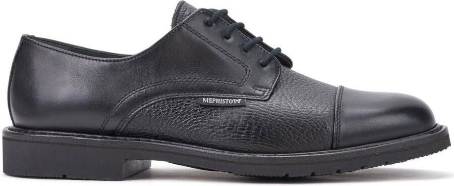 Mephisto Stijlvolle Veterschoen voor Heren Black Heren - Foto 4