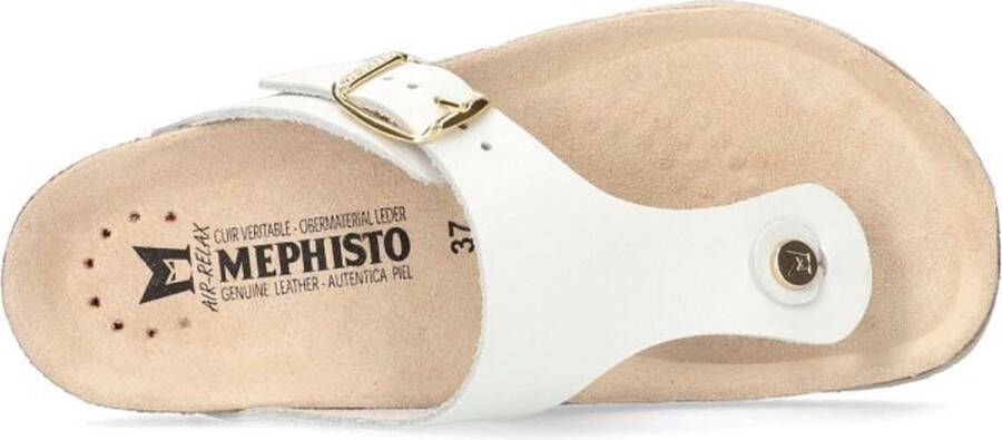Mephisto Ultra-Lichte Dames Sandaal met Verstelbare Band White Dames - Foto 3
