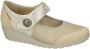 Mephisto Mobils Ergonomi Dames beige ballerina's & mocassins - Thumbnail 3