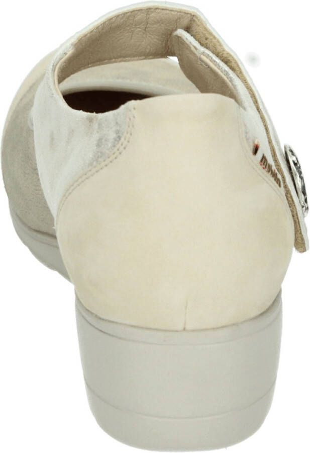 Mephisto Mobils Ergonomi Dames beige ballerina's & mocassins