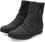 Mephisto Donkerblauwe Nubuck Enkellaars Blue Dames - Thumbnail 8