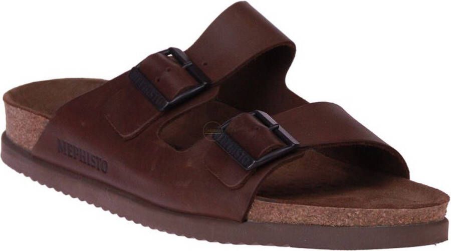 Mephisto NERIO Heren Slipper Donkerbruin