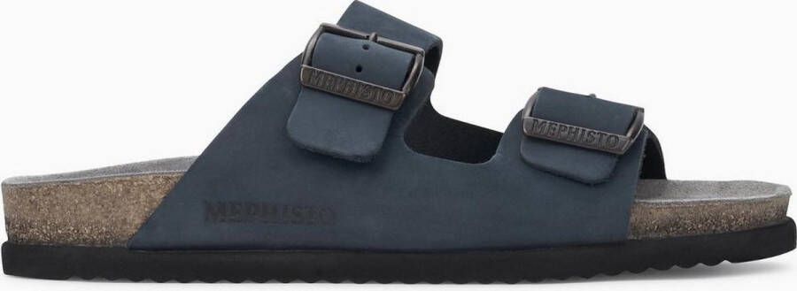 Mephisto NERIO Heren Slipper Marineblauw - Foto 3
