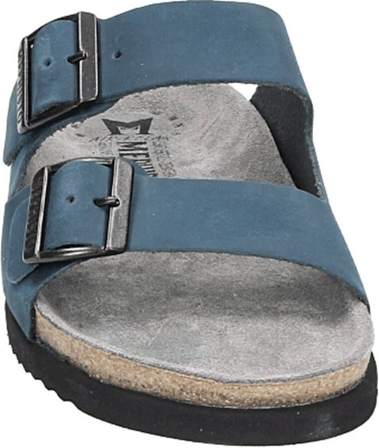 Mephisto NERIO SANDALBUCK Volwassenen Heren slippers Blauw
