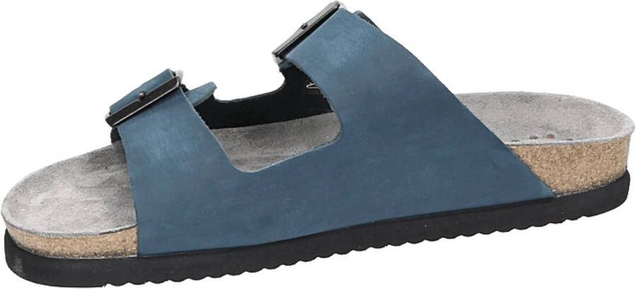 Mephisto NERIO SANDALBUCK Volwassenen Heren slippers Blauw