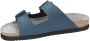 Mephisto NERIO SANDALBUCK Volwassenen Heren slippers Kleur: Blauw - Thumbnail 6