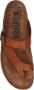 Mephisto NIELS SCRATCH Volwassenen Heren slippersVaderdag Kleur: Cognac - Thumbnail 4
