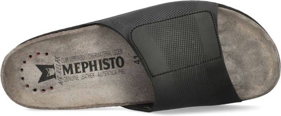 Mephisto Nilton heren slipper zwart