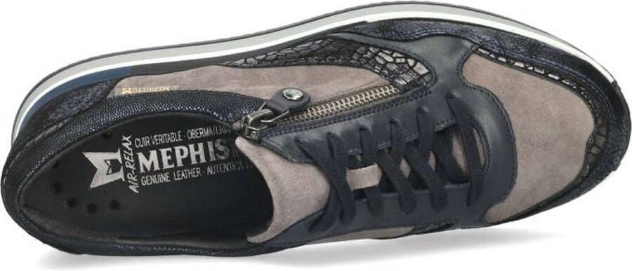 Mephisto Olimpia dames sneaker blauw