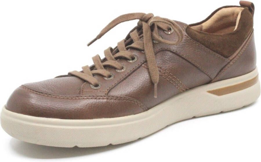 Mephisto OLIVIER NEVADA 1535 3658 6135 Cognacbruine heren leren sneakers - Foto 4