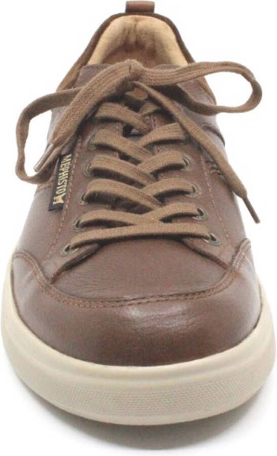 Mephisto OLIVIER NEVADA 1535 3658 6135 Cognacbruine heren leren sneakers - Foto 5