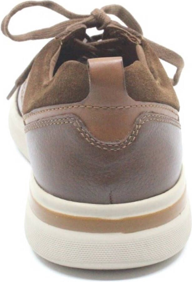 Mephisto OLIVIER NEVADA 1535 3658 6135 Cognacbruine heren leren sneakers - Foto 6