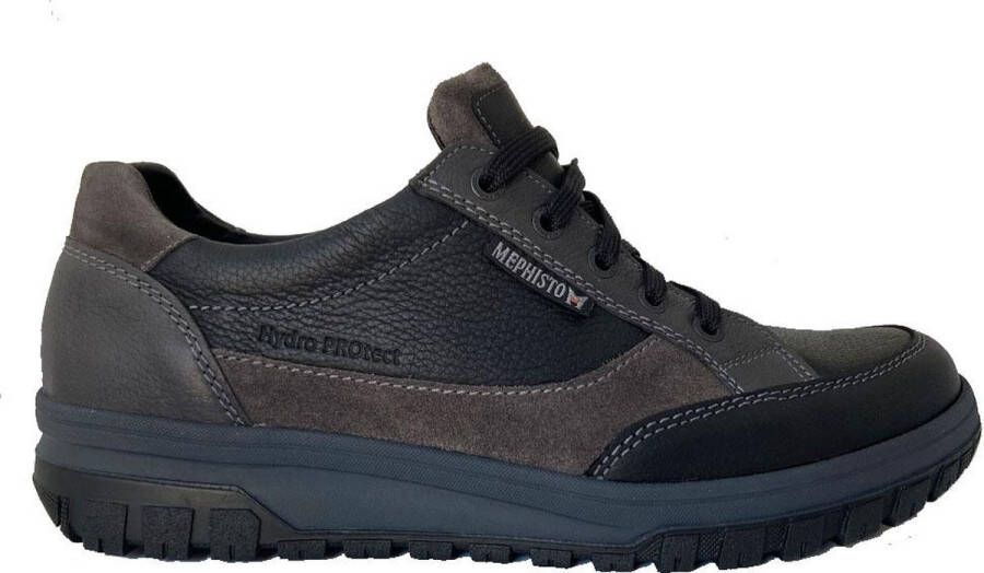 Mephisto PACO NEVADA Vrije tijdsschoenenHeren veterschoenHeren sneakersCasual Zwart
