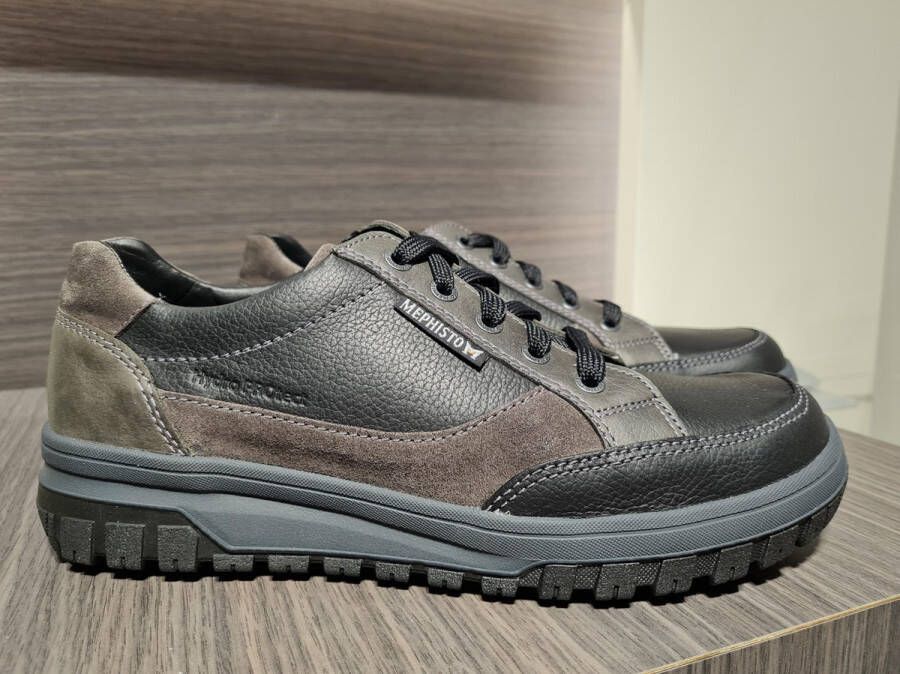 Mephisto PACO NEVADA Vrije tijdsschoenenHeren veterschoenHeren sneakersCasual Zwart