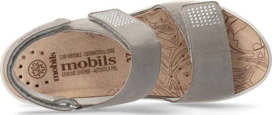Mephisto Pam spark dames sandaal grijs