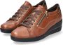 Mephisto Patsy Dames Sneaker Bruin Leer Brede Pasvorm Brown Dames - Thumbnail 3