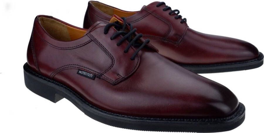 Mephisto Pedro heren veterschoen rood