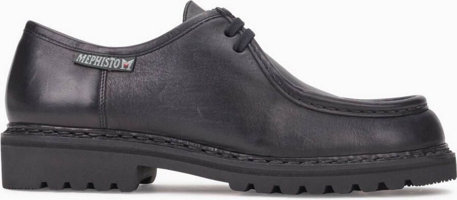 Mephisto Peppo heren veterschoen zwart
