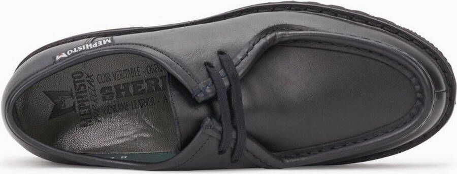 Mephisto Peppo heren veterschoen zwart