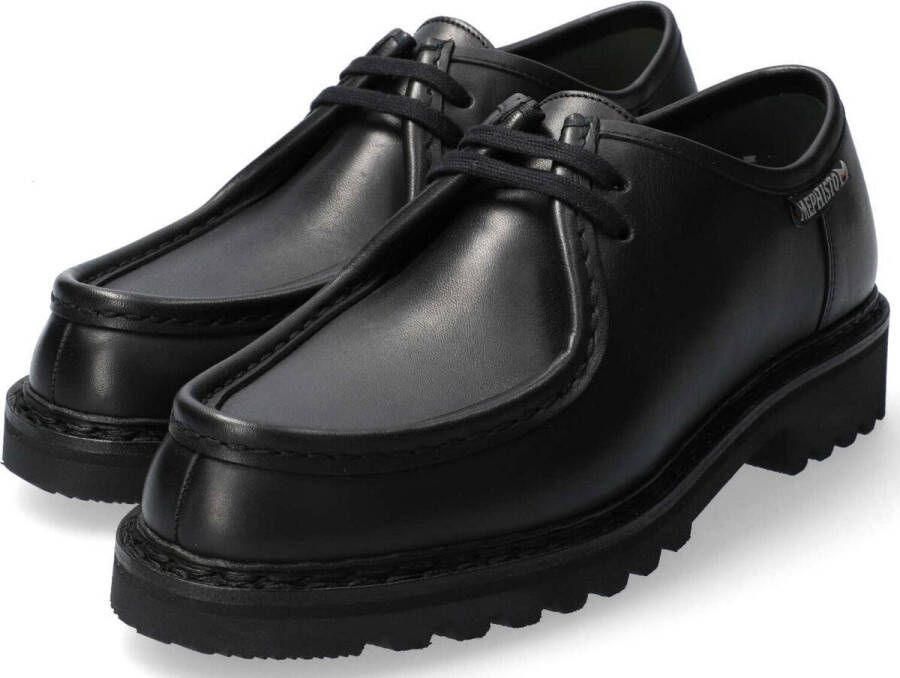 Mephisto Peppo heren veterschoen zwart
