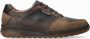 Mephisto Heren Veterschoen Bruin Blauw Leer Suède Waterbestendig Brown Heren - Thumbnail 5