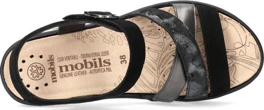 Mephisto Pietra dames sandaal zwart