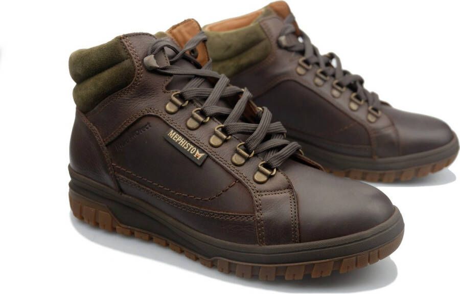 Mephisto Stijlvolle Heren Enkellaars Brown Heren - Foto 5
