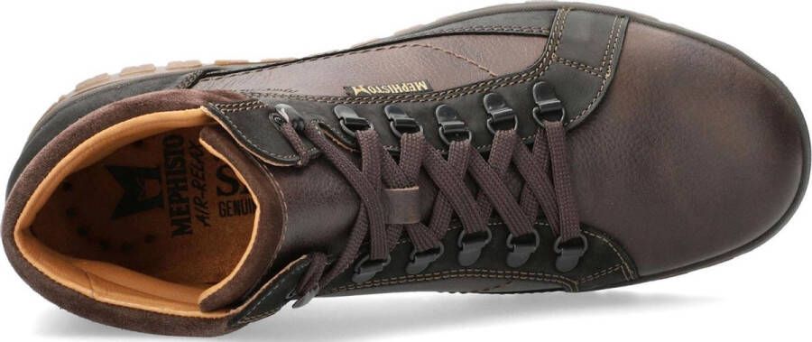 Mephisto PITT NEVADA Volwassenen Heren sneakersHeren veterschoenVrije tijd half-hoog Bruin - Foto 12