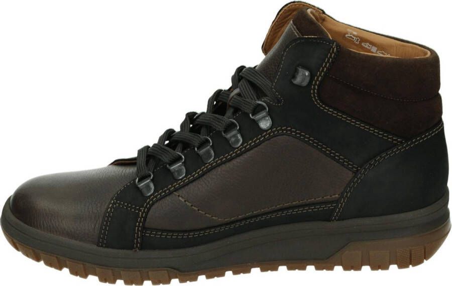 Mephisto PITT NEVADA Volwassenen Heren sneakersHeren veterschoenVrije tijd half-hoog Bruin - Foto 5