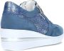 Mephisto Precilia Perf Suède Sneaker voor dames Blue Dames - Thumbnail 4