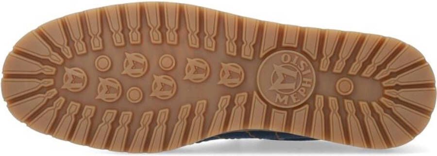 Mephisto Rainbow heren veterschoen blauw