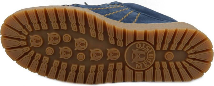 Mephisto Rainbow heren veterschoen blauw