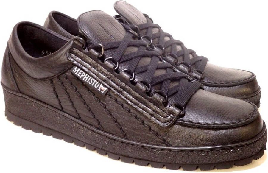 Mephisto RAINBOW~MAMOUTH~~~~~~~~~~~~~~~ Vrije tijdsschoenenHeren veterschoenHeren sneakersCasual Zwart - Foto 9