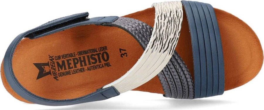 Mephisto Renza dames sandaal blauw
