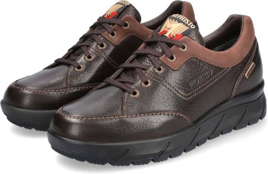 Mephisto Riko MT heren veterschoen bruin waterdicht - Foto 3