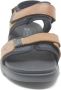 Mephisto Sandaal Tito Chestnut Heren Sandalen Bruin Zwart - Thumbnail 2