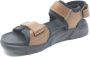 Mephisto Sandaal Tito Chestnut Heren Sandalen Bruin Zwart - Thumbnail 4