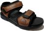 Mephisto Sandaal Tito Chestnut Heren Sandalen Bruin Zwart - Thumbnail 6