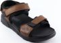 Mephisto Sandaal Tito Chestnut Heren Sandalen Bruin Zwart - Thumbnail 7